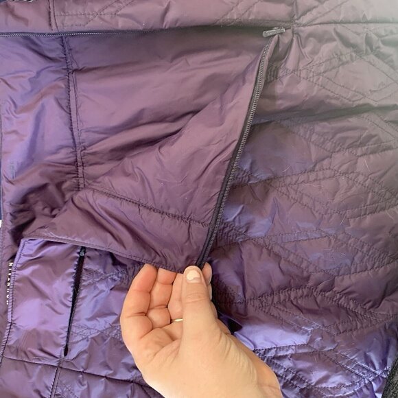 Mountain Hardwear Trekkin Insulated Running Mini Skirt Quilted Size XS Purple - Picture 6 of 6